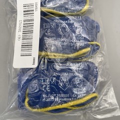 6 Pairs ANSELL 11-818 Palm Coated Nitrile Gloves Hyflex Blue Size 8 New