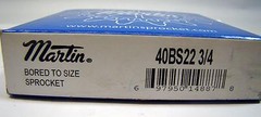 Martin Bored to Size Sprocket 40BS22 3/4 22 Teeth Factory Sealed Box NOS