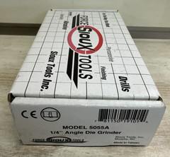NEW SIOUX Heavy Duty Right Angle Die Grinder, 1/4 in Collet Size, 20000 rpm NIB