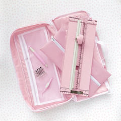 Retractable Knife PINK EK Success Includes 6 Blades 54000020 by American Crafts