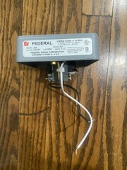 Federal Signal Vibratone Horn Model 350 Series B1, 120VAC, 50/60 HZ, 0.22Amps