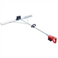 21V Cordless Concrete Vibrator Surface Power Trowel Electric Wet Cement Screed