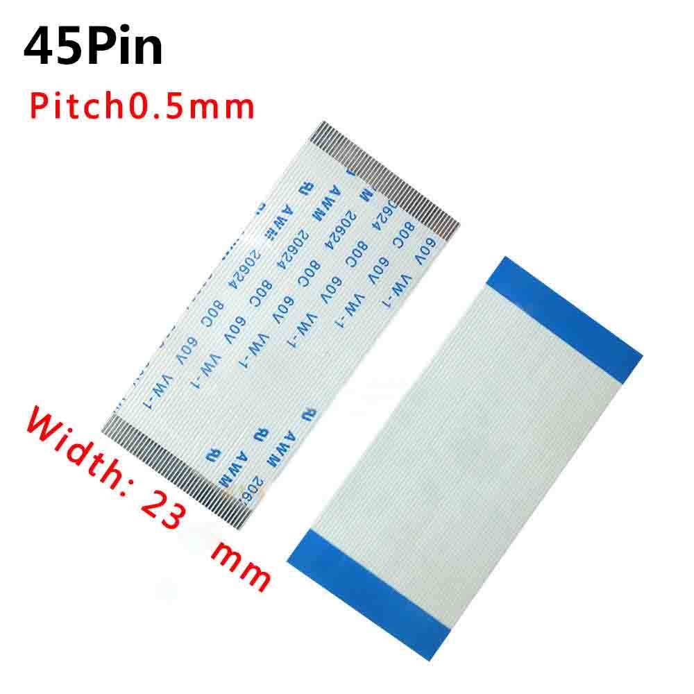 FFC/FPC Flexible Flat Cable Pitch 0.5mm 45-Pin 45P 60V 80C VW-1 50/350mm-3000mm