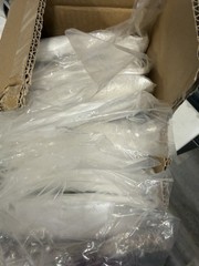 Condor Beard Cover net Head Strap White PK100 1TTV4B Disposable case of 1,000