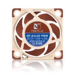Noctua NF-A4x20 PWM, Premium Quiet Fan, 4-Pin (40x20mm, Brown) 40x40x20 mm