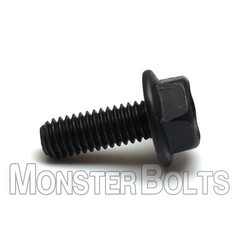 Bulk Qty 800 – M8 x 20mm Flange Bolts DIN 6921 CL 10.9 Steel Black Phosphate