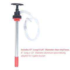 For 5 Gallon Bucket Hydraulic Oil Extraction Pump Manual Oil Transfer Dispenser