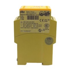 Pilz PNOZ X3 774316 E-STOP Relay Safety Gate Monitor 120VAC/24VDC 3NO-1NC-1SO