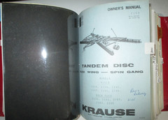 Krause Disc Harrow Operators / Parts Manuals & Dealers Binder LOT of 18 1970/80s