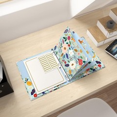 3 Ring Binder with clipboard, 1 inch 8.5 x 11 in Letter Size View Binders Org…