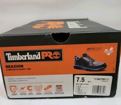 Timberland PRO Powertrain Sport Alloy Safety Toe EH Men’s Work Shoe Blue Sz 7.5W