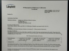 LABSPHERE SPECTRALON DIFFUSE REFLECTANCE STANDARDS