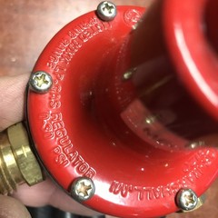 Genuine Marshall REGULATOR,LP-GAS 0-30 Psi W/SOFT 10’ HOSE Model MEGR-6120