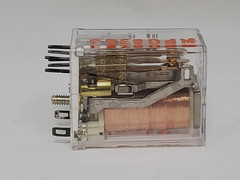 NTE R16-11D3-24 RELAY DPDT 8 PIN 3A-24VDC NIB