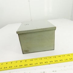 Hoffman A-10N86 10″ x 8″ x 6″ Steel Electrical Enclosure W/Backplate Type 1