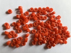 105 Trovidur Bushings Red 3.5mm x 6.3mm x 4.0mm Bearing Spacer Bushing Spacers
