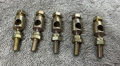 Ball Joint Swivel Shaft Rod End – Damper Control – 1/4″ – 28 Thread – Lot Of 5