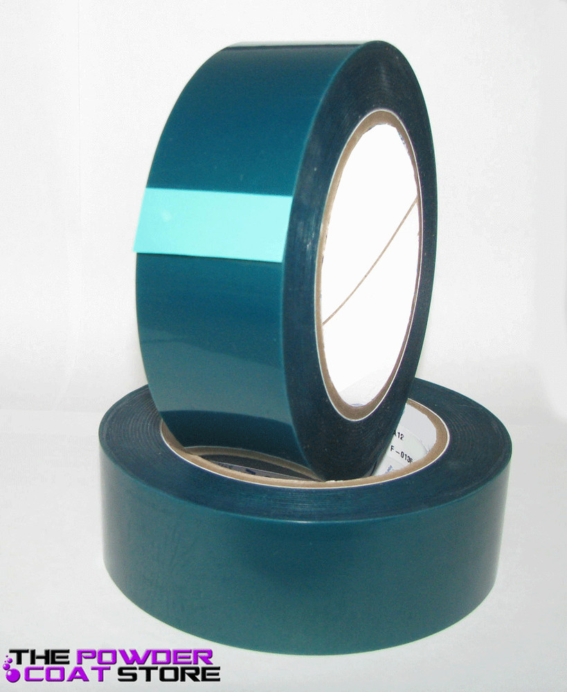 1.5 Inch x 72 yds High Temperature Masking Tape for Powder Coating