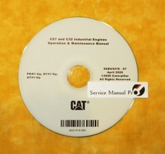 SEBU9376 CAT C27 C32 Industrial Engines Operation Maintenance Manual CD PRK BT4