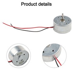 RF-300CA RC-300 DC for 3v 5V 6V 10300RPM For Mini24mm Round Electric Motor 2mm