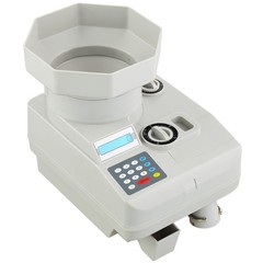 Coin Counter Professional Coin Sorter LED Display Holds up to 11000 Coins