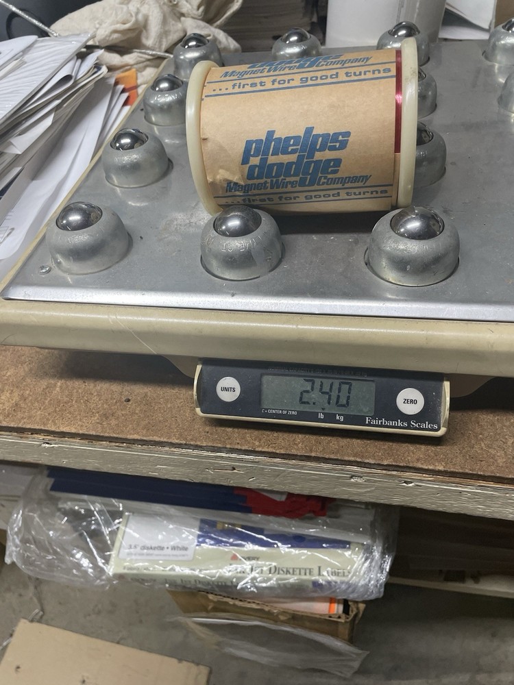 40 AWG Gauge (2 spools) Enameled Copper Wire 4 +. Pounds 66434′ Length