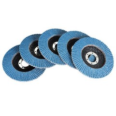 200Pack 4-1/2″×7/8” 40 Grit T29 Premium Zirconia Flap Disc Sanding Grinding