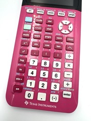 Texas Instruments TI-84 Plus CE Color Graphing Calculator Pink w/ USB – No Cover