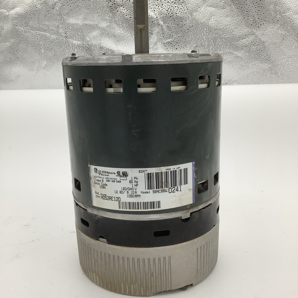 GE 5SME39SL0241 Furnace Blower Fan ECM 3.0 Motor 1HP 120/240V 1PH HD52RE120 GC07