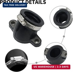 Carb Intake Boot Carburetor Intake Manifold Boot Replacement for Polaris ATP Mag