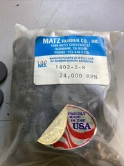 Lot of 200 Matz 1402-2-M 24,000rpm 1”x1/8” round