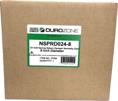 8″ Durozone HVAC Motorized Electric Zone Control 24ac Power Damper Dampner NSPRD