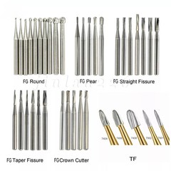 Dental Round Tungsten Carbide FG RA Bur For (Surgical) High Speed Handpiece