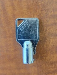 GenMega Hantle ATM Machine New Cassette Key G1900 G2500 Onyx GT3000 1700w