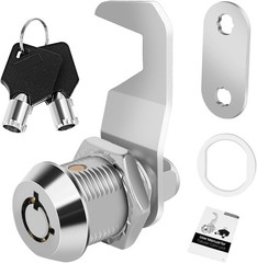 Harbor Freight Tool Cart Lock – Zinc Alloy (5/8 Inch 1 Pack-Black) – Hook Cam