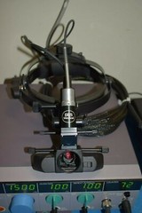 Iridex / Iris Medical SL laser with laser indirect ophthalmoscope (LIO)