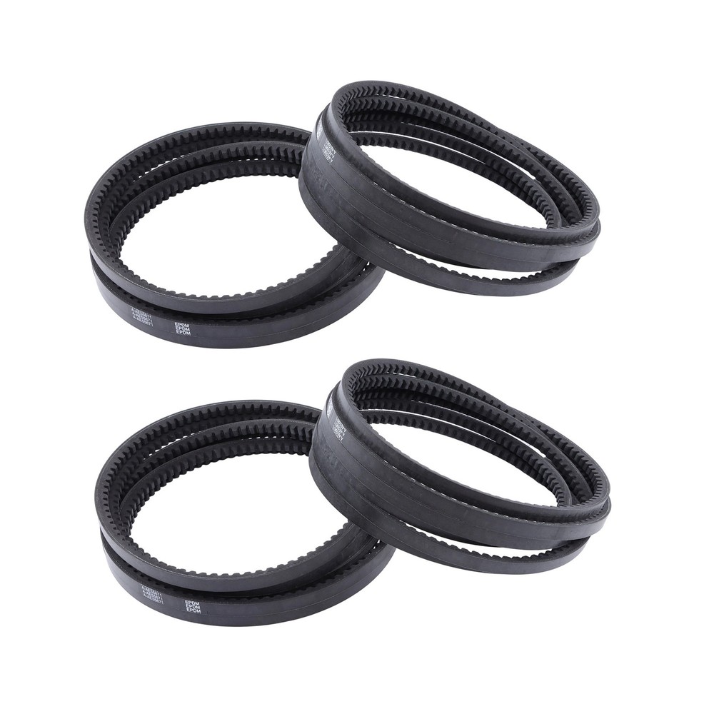 AE55671 83101791 4 Pack Cogged Drive Belts For John Deere 265 275 R240 R280