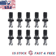 10pcs BT30 45 Degree Pull Stud Retention Knob For CNC Milling Toolholder