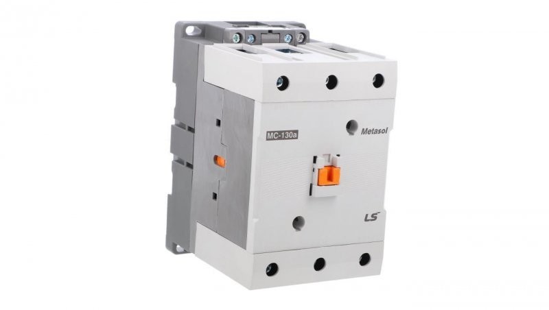Stycznik 130A 3P 60kW 24V DC 1Z1R MC-130a 24VDC 1a1b