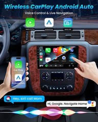 4Core 64GB Android 13 Radio for 2007-2013 Chevy Suburban Tahoe Silverado: GMC…