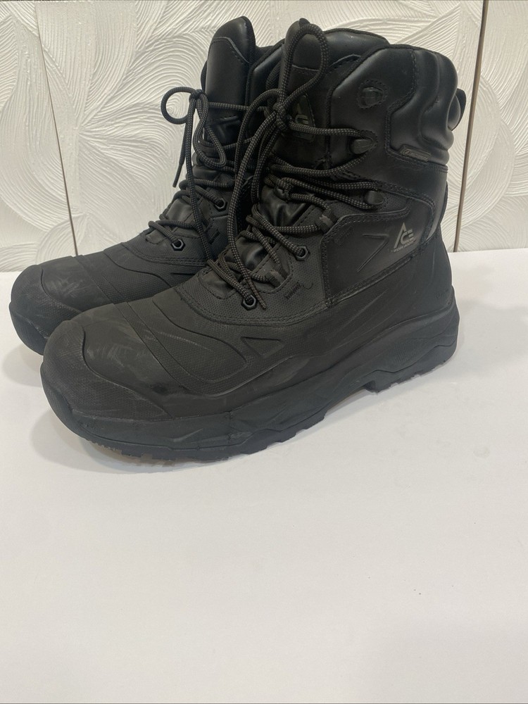 Ace Fargo II Composite Toe Boots by Shoes For Crews Black Unisex M/12 W/13.5
