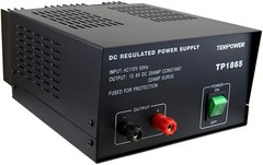 TekPower TP1865 22 Amp DC 13.8V Regulated Power Supply with Fuse Protection