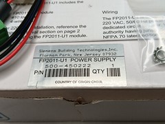 Siemens Power Supply 500-450222 6.5A 120/220VAC In 26VDC Out