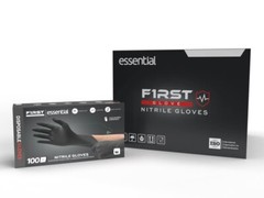 First Glove Essential Nitrile Gloves – Disposable MEDIUM 3.5 Mil 1000 Pcs