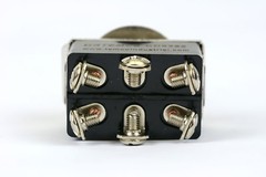 Heavy Duty Toggle Switch 20A 125V (ON)-OFF-(ON) DPDT 6 Terminal Momentary 2 SIDE