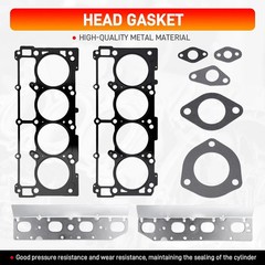 HS26423PT 5.7L HEMI Gasket Set w/ Head Bolts for Dodge Ram Chrysler Jeep ES72200