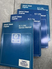 Detroit Diesel Engines Allison 8.2 Liter Service Manual 6SE421