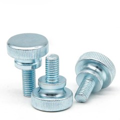 50PCS M3 M4 M5 Knurl High Step Head Hand Tighten Thumb Screw Thumbscrew Adjust