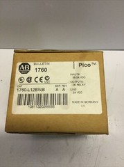 NEW, ALLEN BRADLEY, 1760-L12BWB, PICO CONTROLLER, SERIES A, 24VDC. (9K-4)