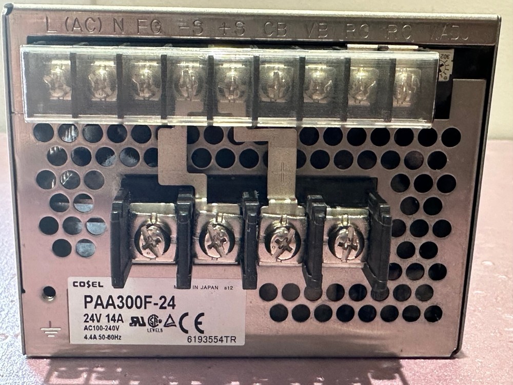 COSEL PAA300F-24 24V 14A POWER SUPPLY